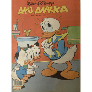 Walt Disney's Aku Ankka (1990) #21 VF+ Sanoma (Finland)
